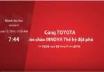 Tường thuật lễ ra mắt Toyota Innova 2016 tại Hà Nội