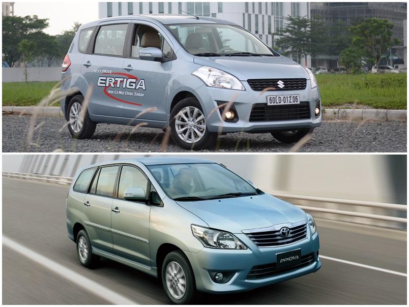 Mua xe chạy dịch vụ giá 650 triệu, chọn Toyota Innova cũ hay Suzuki Ertiga - 1