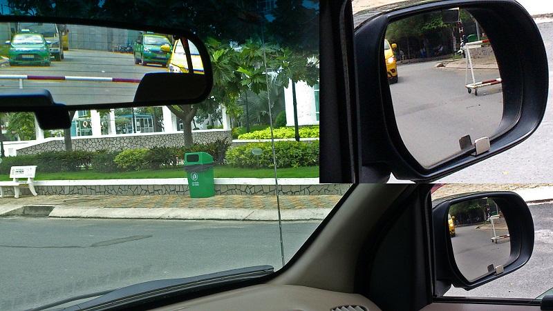 Điều chỉnh thế nào để phát huy hết hiệu quả gương hậu trên ô tô?
