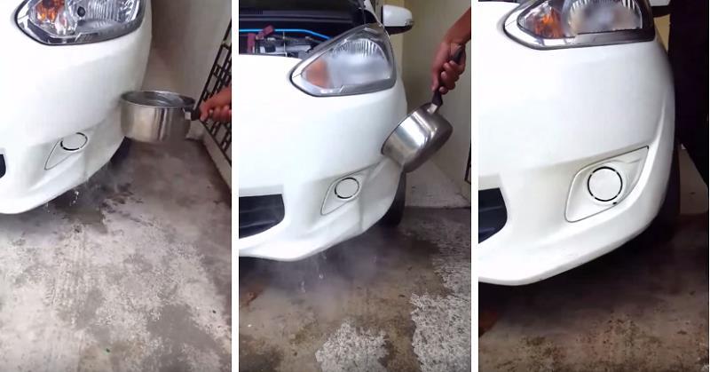 3 cách tự xử lý vết móp, lõm trên thân xe ô tô 