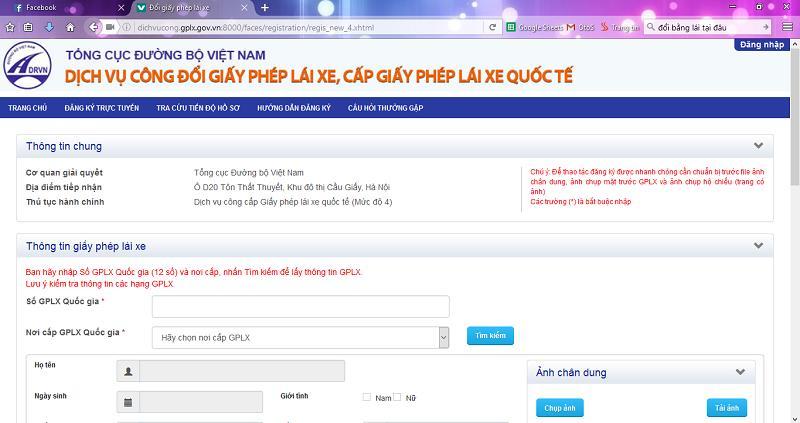 Đổi bằng lái quốc tế qua mạng cần những gì, cách thức ra sao?