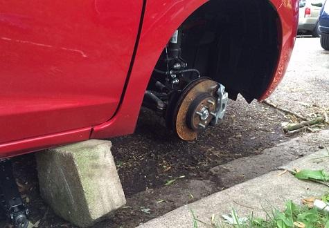 Làm thế nào để chống mất trộm bánh xe?