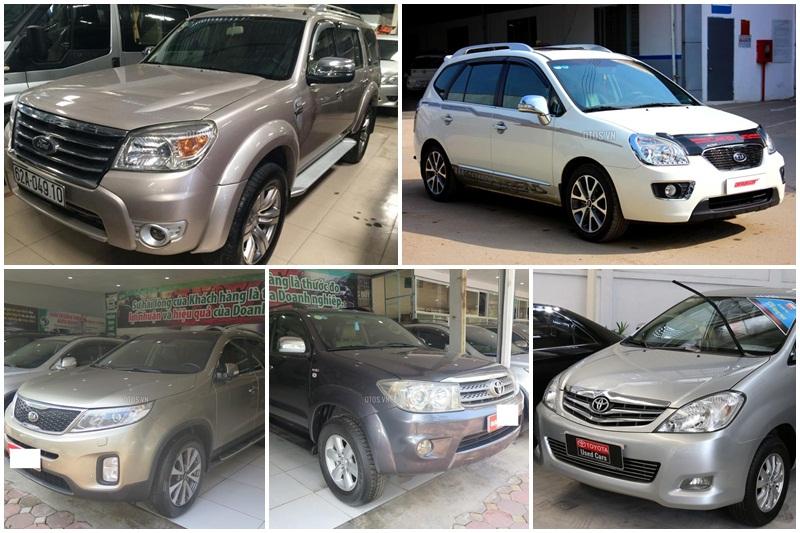 Từ 500-700 triệu đồng, nên mua xe cũ 7 chỗ nào?