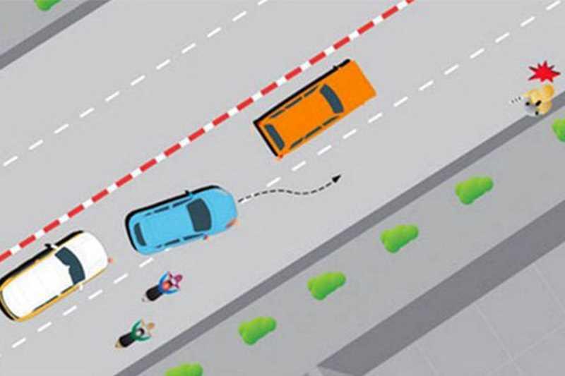 Ô tô được phép vượt phải trong trường hợp nào?