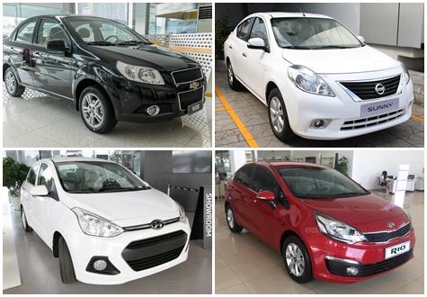 5 lựa chọn khi mua xe sedan từ 400-500 triệu đồng