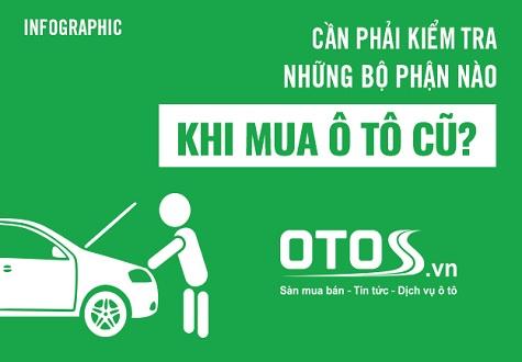 Mua ô tô cũ cần kiểm tra những bộ phận nào? (Phần 1)