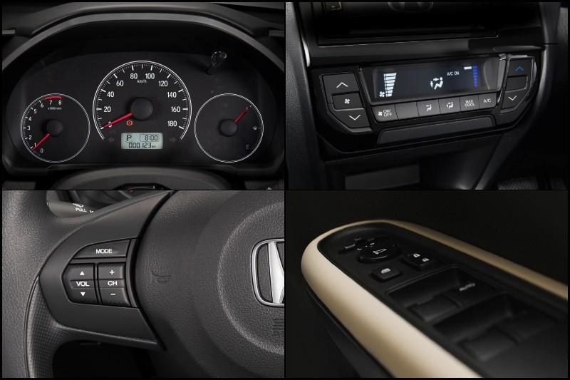 Nội thất xe Honda Brio tại Indonesia