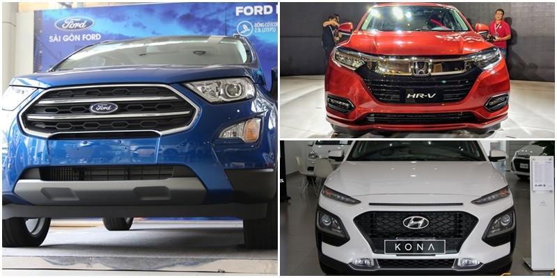 Ford Ecosport cạnh tranh Hyundai Kona Honda HR-V
