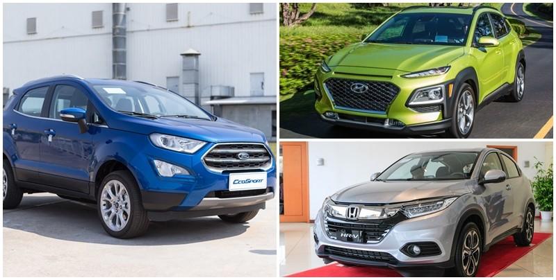 Ford Ecosport cạnh tranh Hyundai Kona Honda HR-V