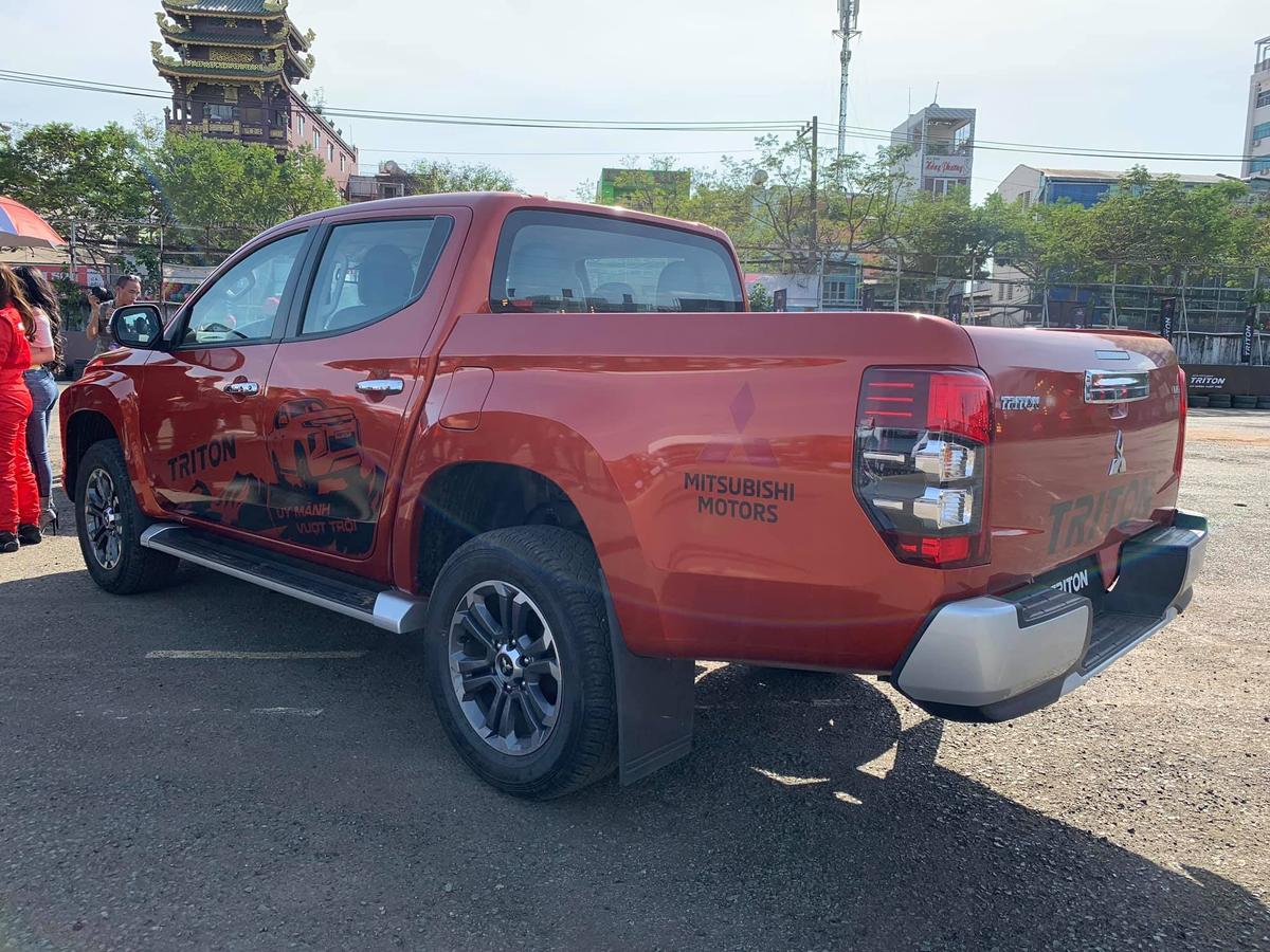 Thiết kế bên ngoài của phiên bản nâng cấp chiếc Triton