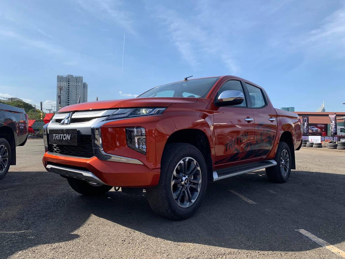 Thiết kế phần đầu xe bán tải Mitsubishi Triton