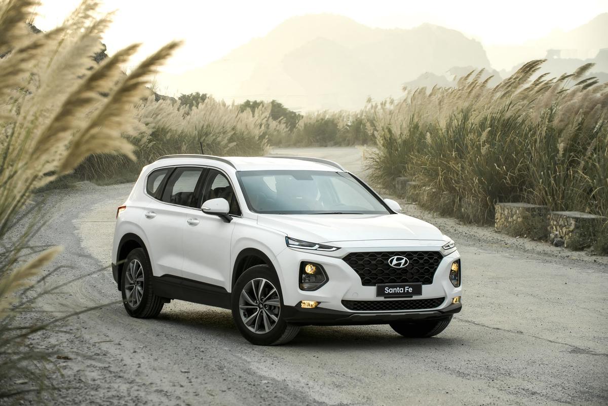 Thiết kế tổng thể xe SUV Hyundai SantaFe