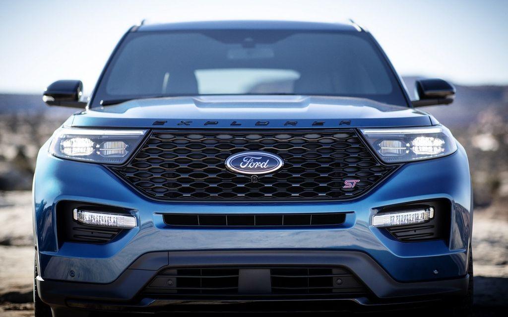 Thiết kế đầu xe Ford Explorer ST