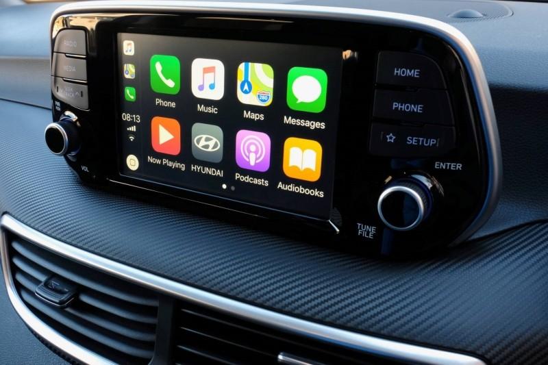 màn hình giải trí xe Hyundai Tucson Sport 2020