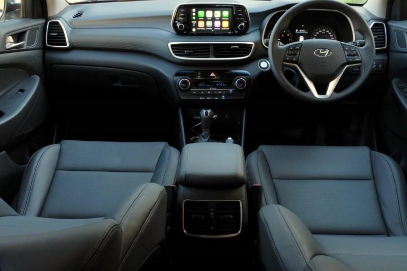 nội thất xe Hyundai Tucson Sport 2020
