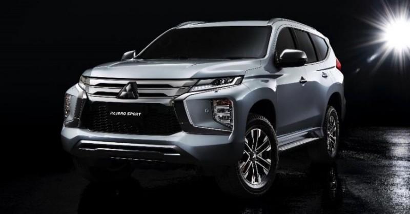 đầu xe Mitsubishi Pajero Sport 2019