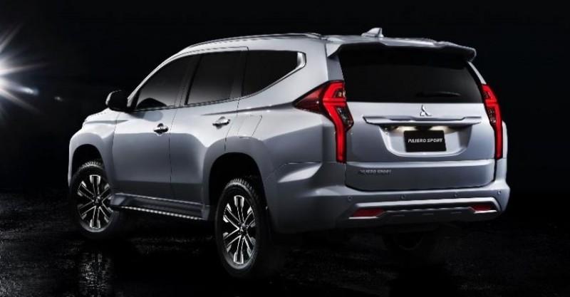 đuôi xe Mitsubishi Pajero Sport 2019