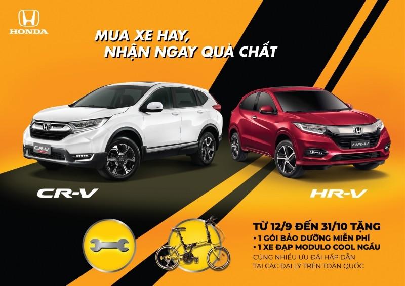 Honda CR-V và HR-V đồng loạt khuyến mãi