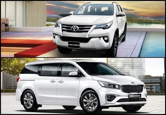 Mua xe gia đình, chọn Toyota Fortuner 2018 hay Kia Sedona 2018?