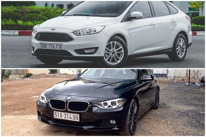 Với 850 triệu, chọn BMW 320i cũ hãy Ford Focus Titanium mới?