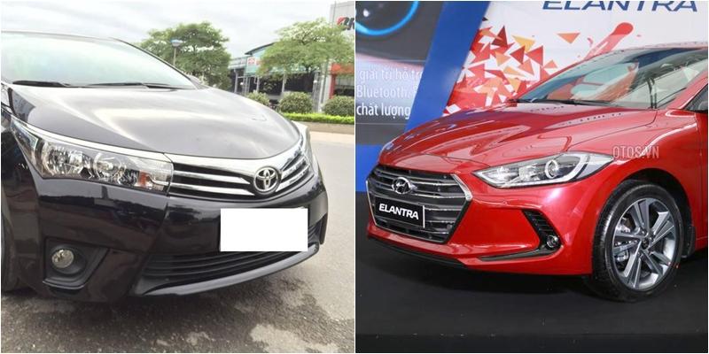650 triệu đồng, mua Hyundai Elantra hay Toyota Corolla Altis cũ?