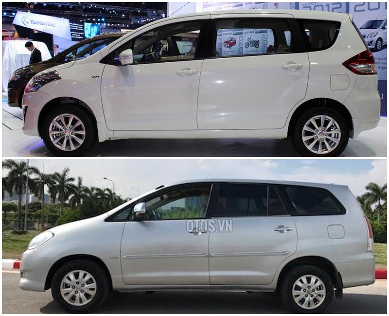 550 triệu đồng, mua Suzuki Ertiga 2017 hay Toyota Innova cũ?