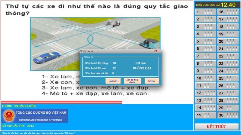 Quy trình thi bằng lái ô tô như thế nào?