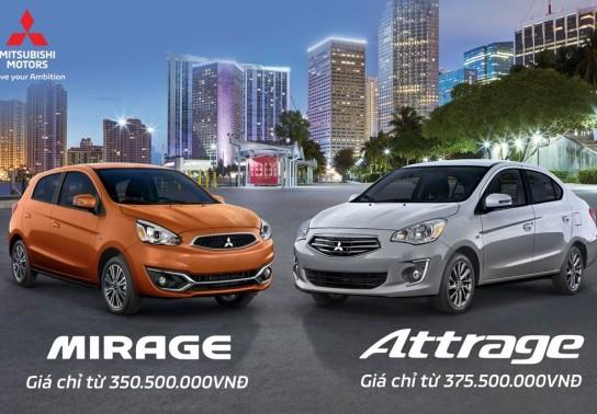 Mitsubishi giảm giá kích cầu, Mirage chỉ còn từ 350 triệu đồng