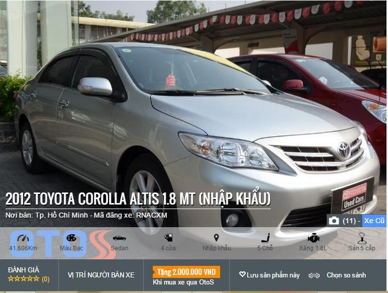 Làm thế nào để bán ô tô trực tuyến hiệu quả?