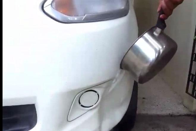 Ý kiến chuyên gia về cách khắc phục vết móp trên ô tô