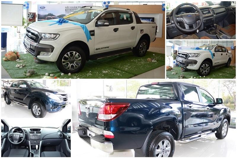 So sánh Ford Ranger và Mazda BT-50: Lựa chọn nào khi mua xe bán tải?