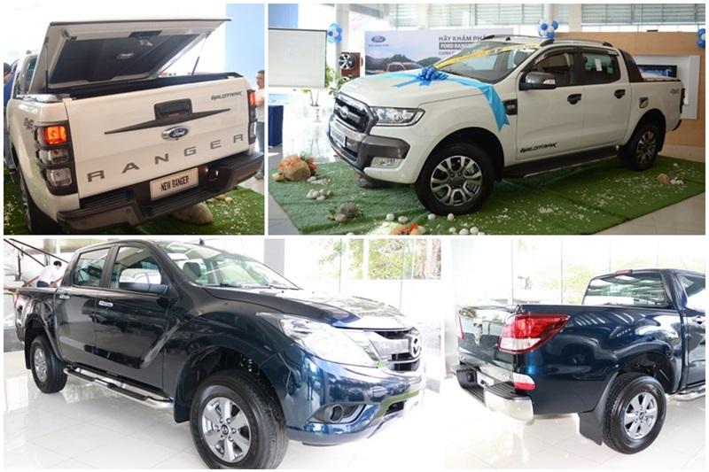 So sánh Ford Ranger và Mazda BT-50: Lựa chọn nào khi mua xe bán tải?