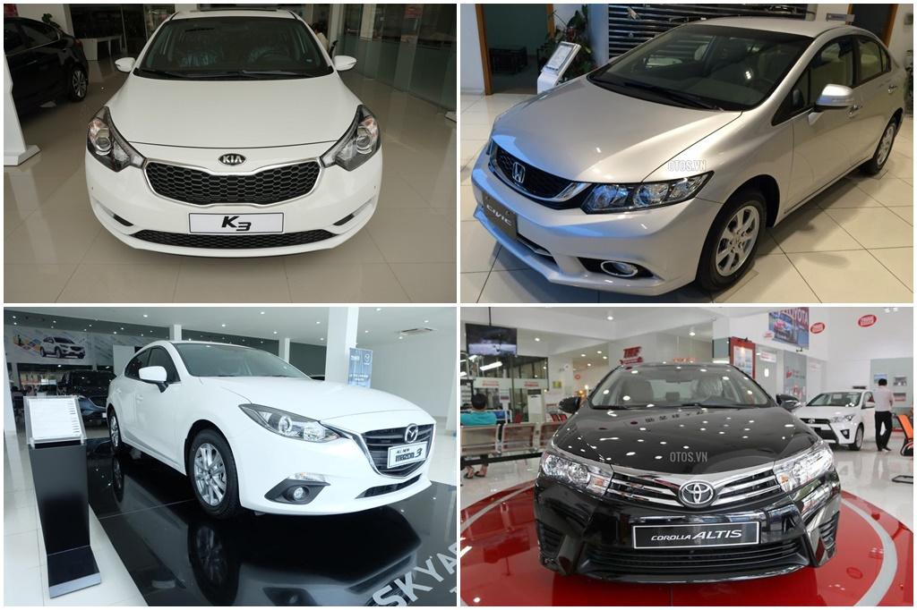 Chọn mua sedan nào với “hầu bao” 700-800 triệu đồng ?