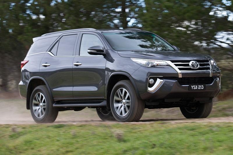 Mục sở thị mẫu SUV Toyota Fortuner thế hệ mới
