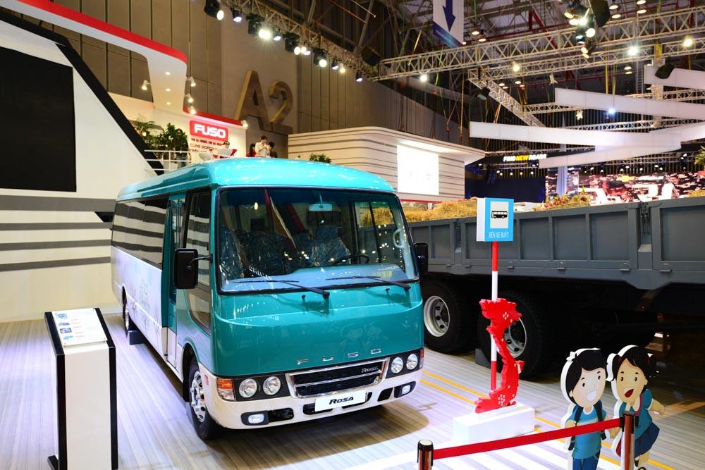 Video: Không gian phá cách của Fuso tại Vietnam Motor Show 2015