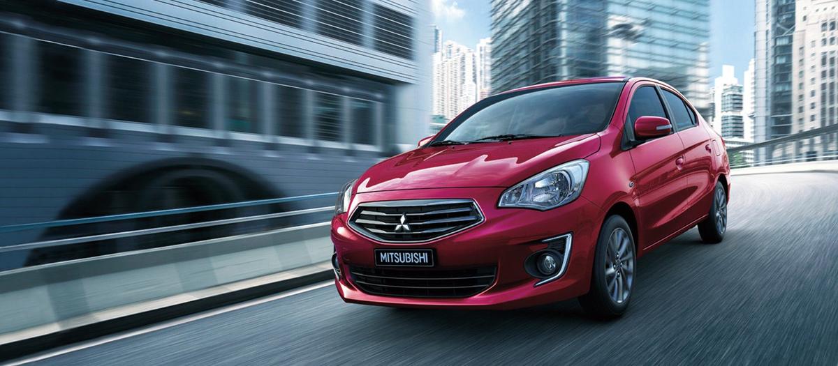 sedan mitsubishi attrage
