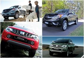 Dưới 800 triệu, chọn bán tải nào giữa Mazda BT50 và Mitsubishi Triton