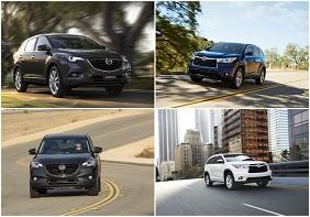 Gia đình đông người chọn SUV nhập khẩu Toyota Highlander hay Mazda CX-9 ?
