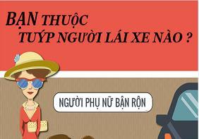 Infographic - Bạn thuộc tuýp người lái xe nào?