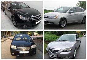 Mua sedan cũ nào với số tiền từ 300 đến 400 triệu đồng ?