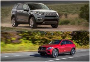 So sánh Mercedes-Benz GLC 300 2016 và Land Rover Discovery Sport 2016