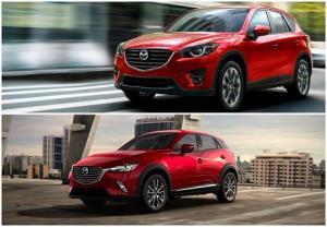 So sánh Mazda CX-3 2016 và Mazda CX-5 2016