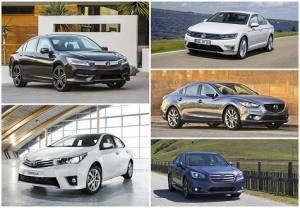 5 mẫu xe sedan đáng cân nhắc cho gia đình nhỏ