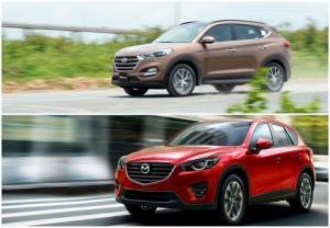 Mazda CX-5 2016 và Hyundai Tucson 2016: Lựa chọn nào "chất" hơn?