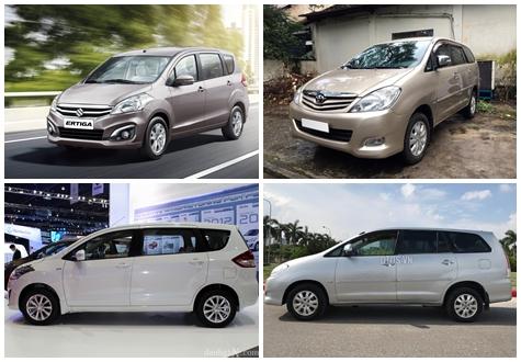 550 triệu đồng, mua Suzuki Ertiga 2017 hay Toyota Innova cũ?
