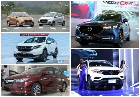 [Điểm tin thị trường] - Điểm qua 8 mẫu xe "hot" nhất ra mắt thị trường Việt trong năm 2017