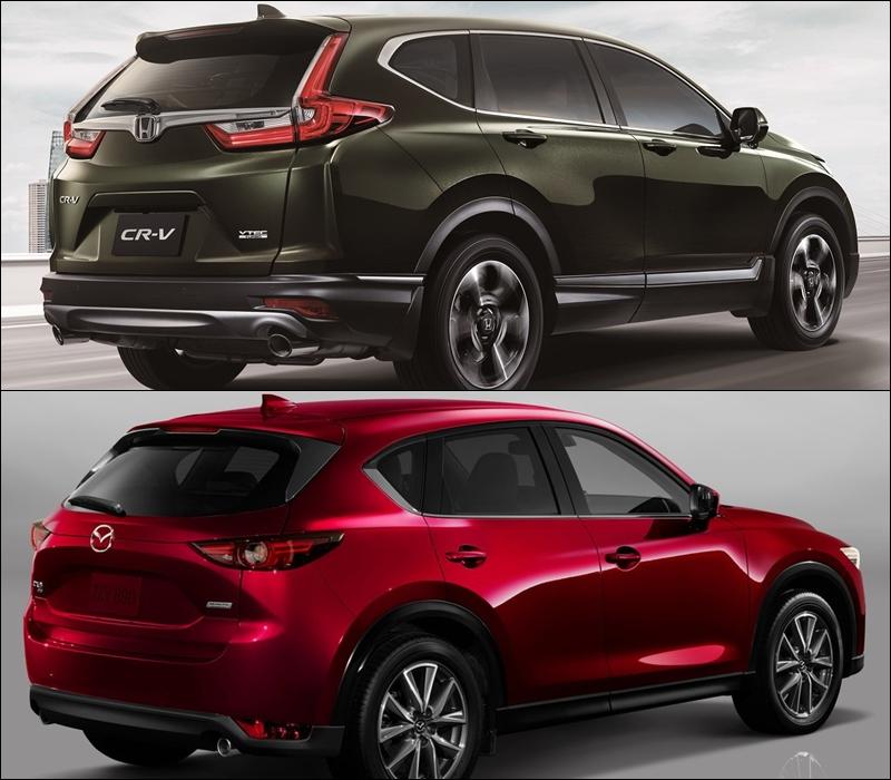 Chênh nhau 49 triệu, chọn xe Honda CR-V nhập hay Mazda CX-5 lắp ráp?