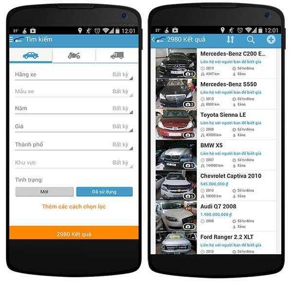 Ứng dụng Carmudi