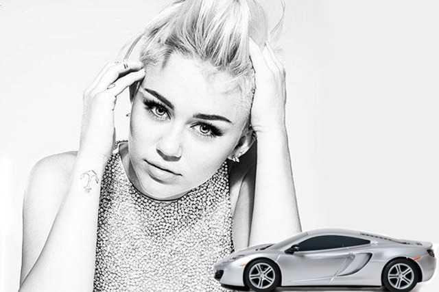 MILEY CYRUS - MCLAREN MP4-12C Carmudi