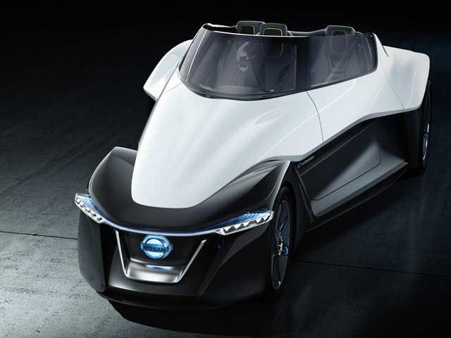 Xe Nissan Blade Glider trung bay LA Auto 2014